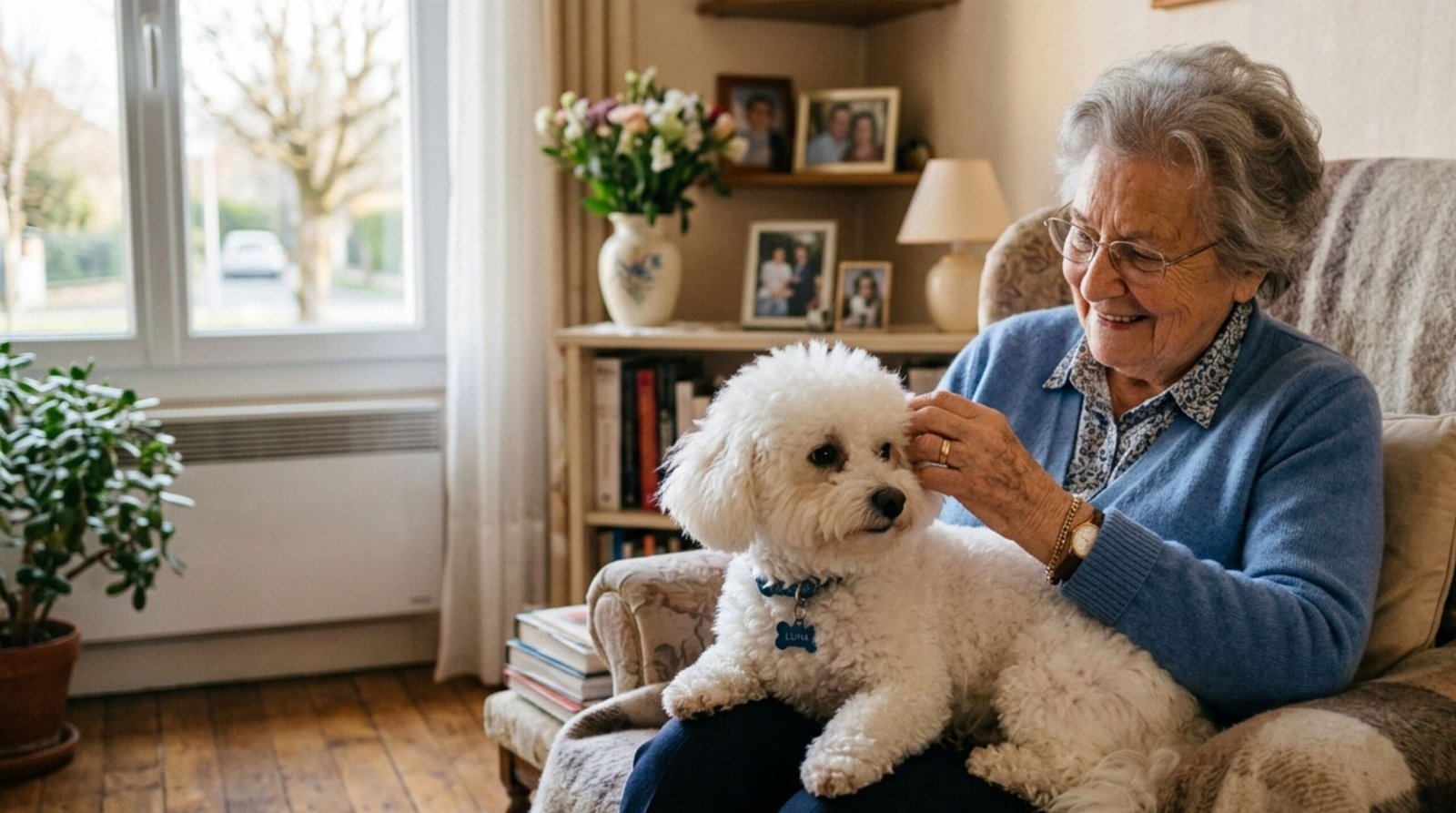 Chien pour personne agée