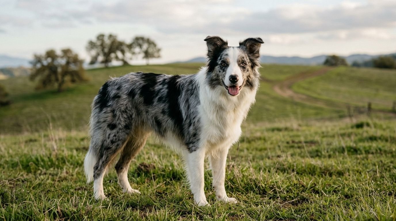 Border collie bleu merle : tout savoir sur cette robe envoûtante