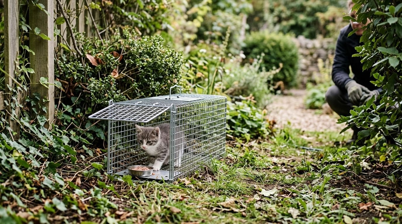 comment attraper un chaton sauvage