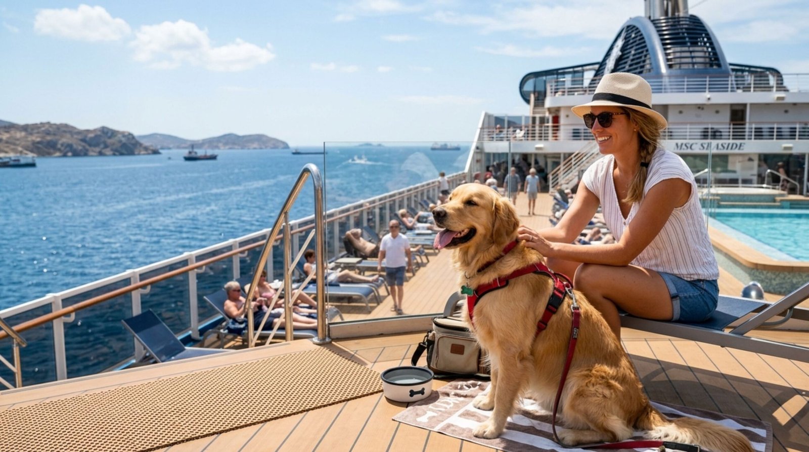 Croisière avec chien